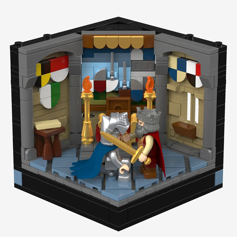 BlueBrixx BrickCube Thronsaal (109947)