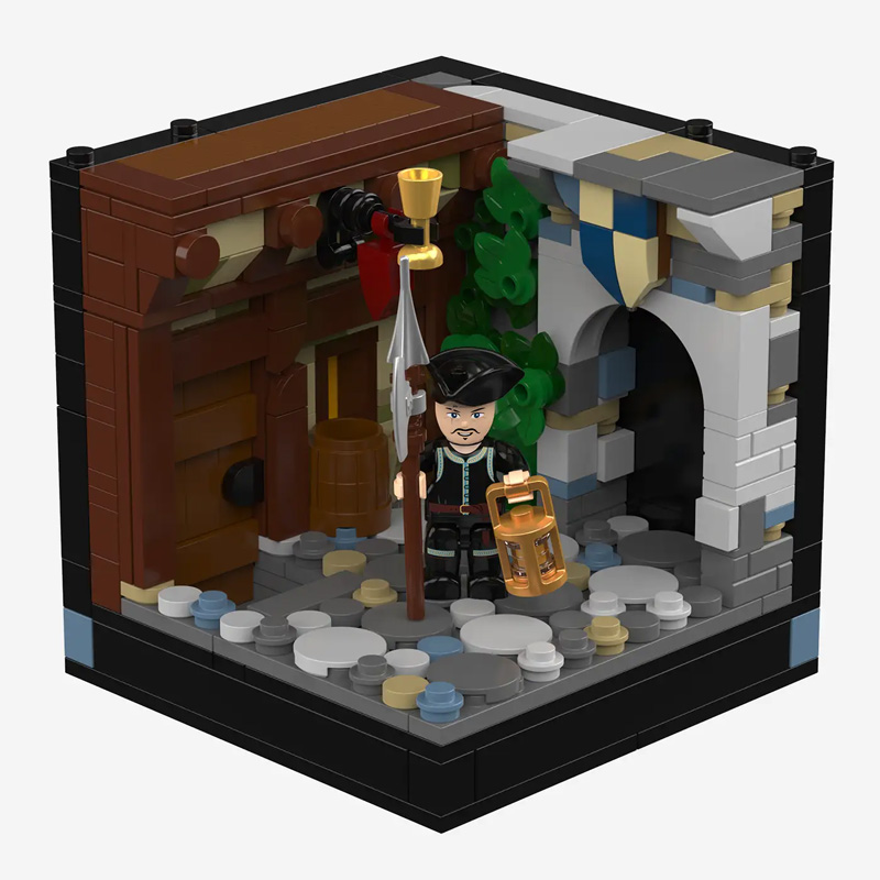 BlueBrixx BrickCube Nachtwächter (109949)
