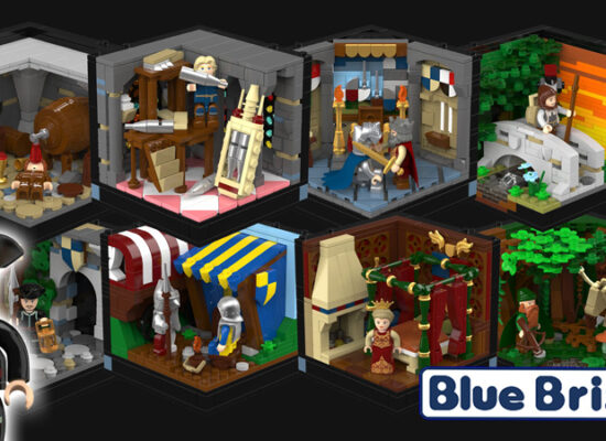 Bald bei BlueBrixx: BrickCubes - Mittelalterliche Mini-Dioramen mit passender Minifigur Bald bei BlueBrixx: BrickCubes - Mittelalterliche Mini-Dioramen mit passender Minifigur
