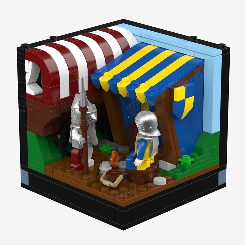 BlueBrixx BrickCube Turnierlager
