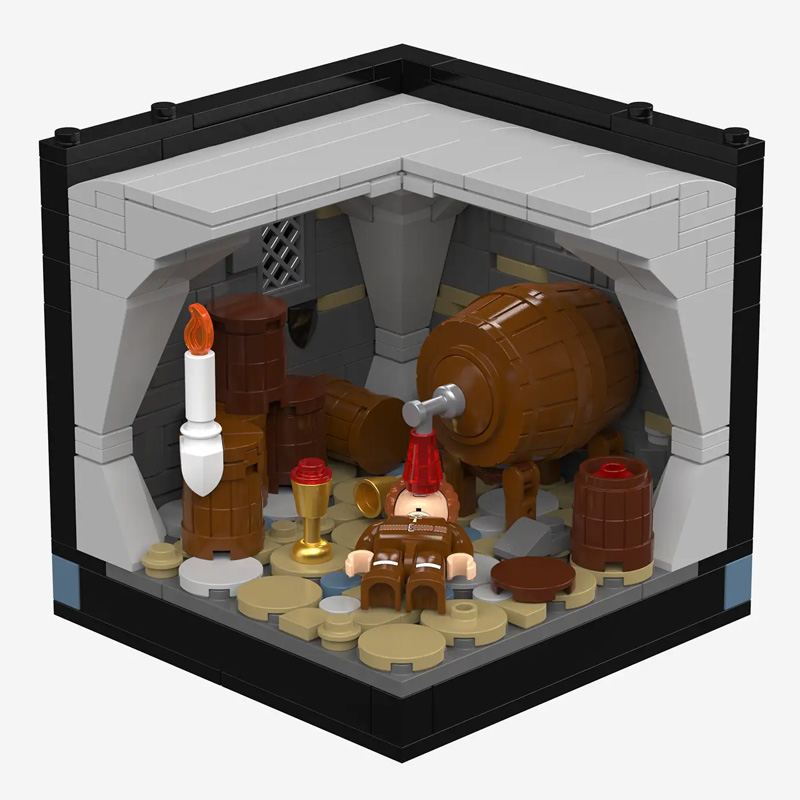 BlueBrixx BrickCube Weinkeller (109944)