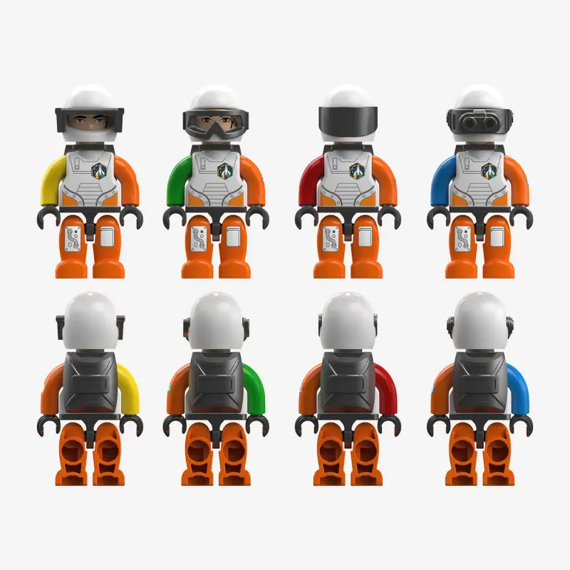 Bluebrixx Space Pioneers Minifiguren 110710