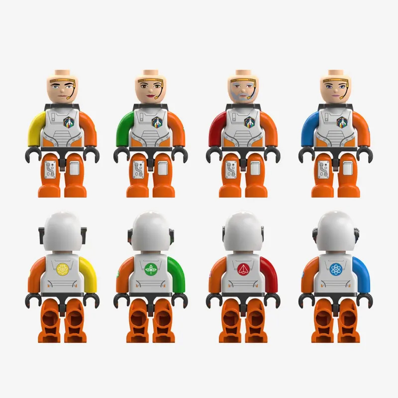 Bluebrixx Space Pioneers Minifiguren 110710