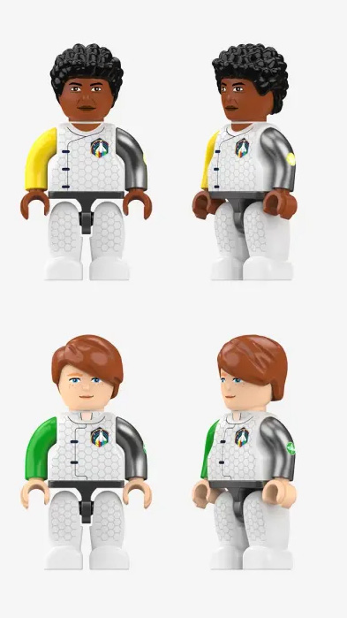 Bluebrixx Space Pioneers Minifiguren 110710