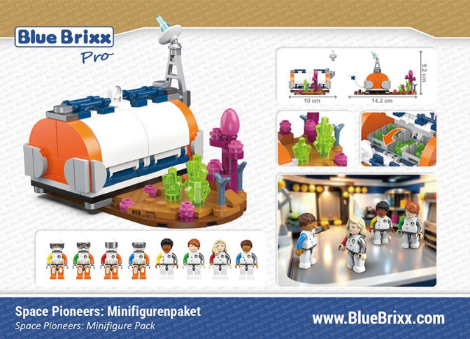 Bluebrixx Space Pioneers Minifiguren 110710