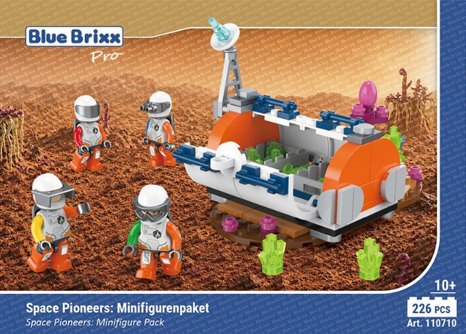Bluebrixx Space Pioneers Minifiguren 110710