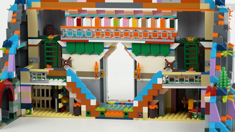 BlueBrixx Tiefeisenfeste Burg Bärenfels Prototyp