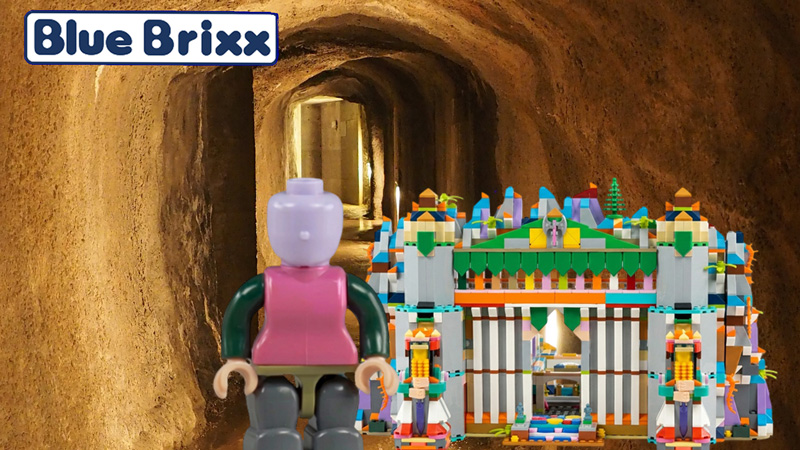 BlueBrixx Tiefeisenfeste Burg Bärenfels Prototyp Titel