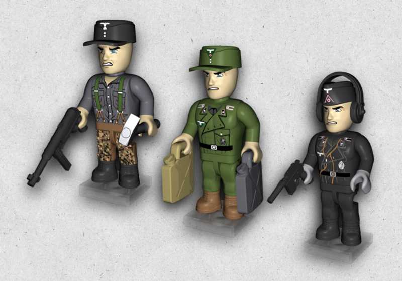 2066 COBI German Tank Crew