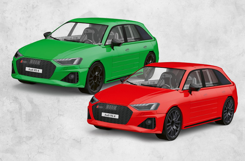 COBI Audi RS4 B9 24669 24670