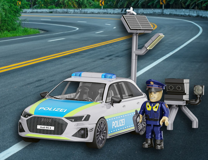 COBI Audi RS 4 B9 2020 Polizei 24672