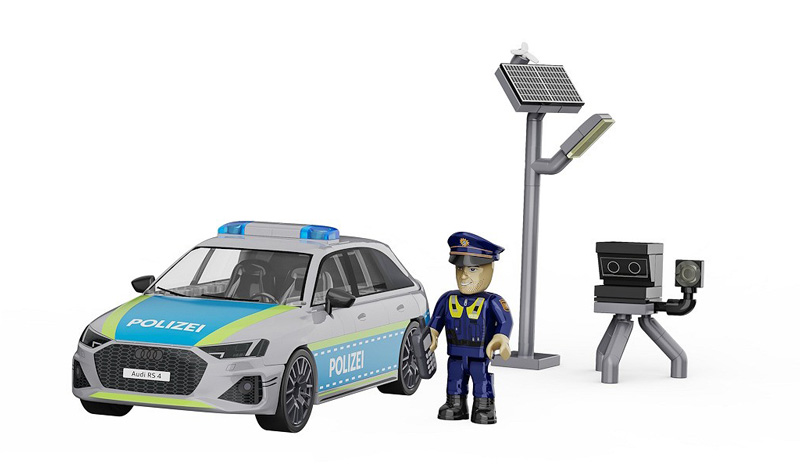 COBI 24672 Audi RS 4 B9 2020 Polizei
