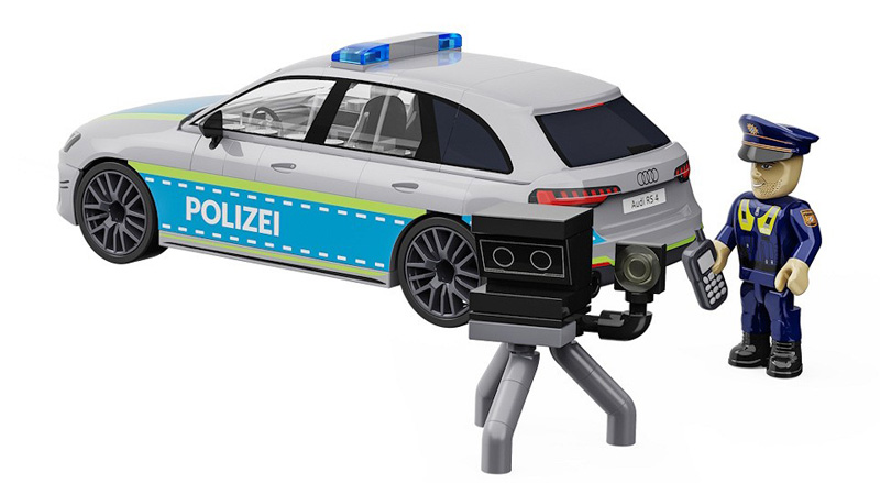 COBI 24672 Audi RS 4 B9 2020 Polizei