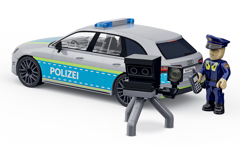 COBI 24672 Audi RS 4 B9 2020 Polizei