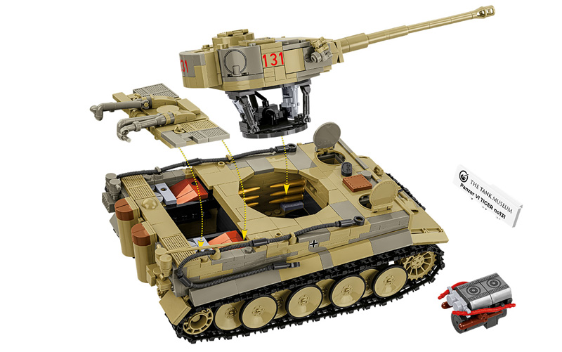 COBI 2588A Panzer VI Tiger I No. 131