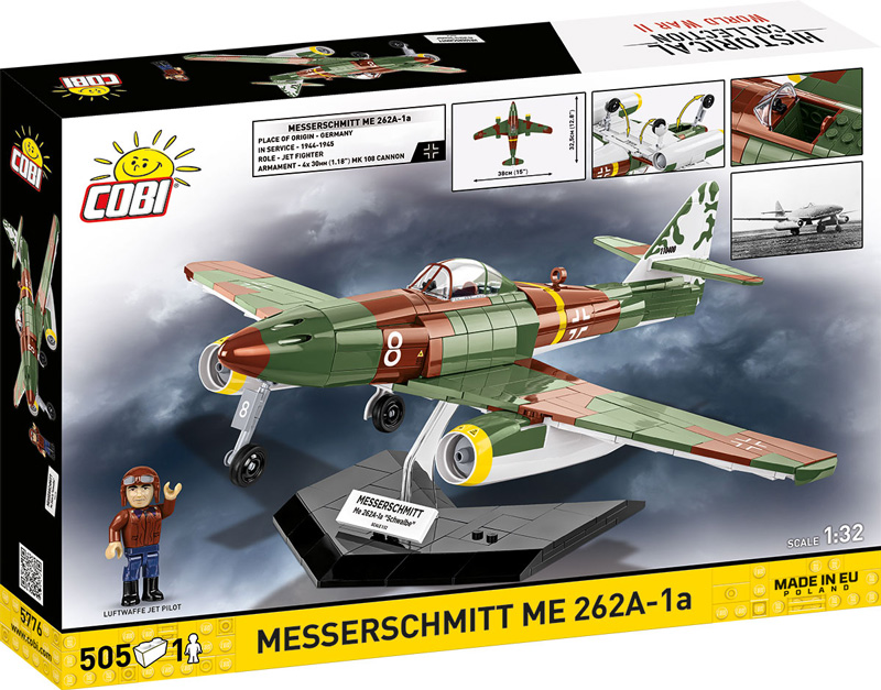 COBI Messerschmitt Me262 A-1a "Schwalbe" 5776