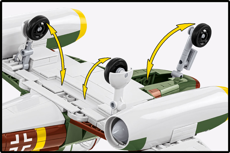 COBI Messerschmitt Me262 A-1a "Schwalbe" 5776