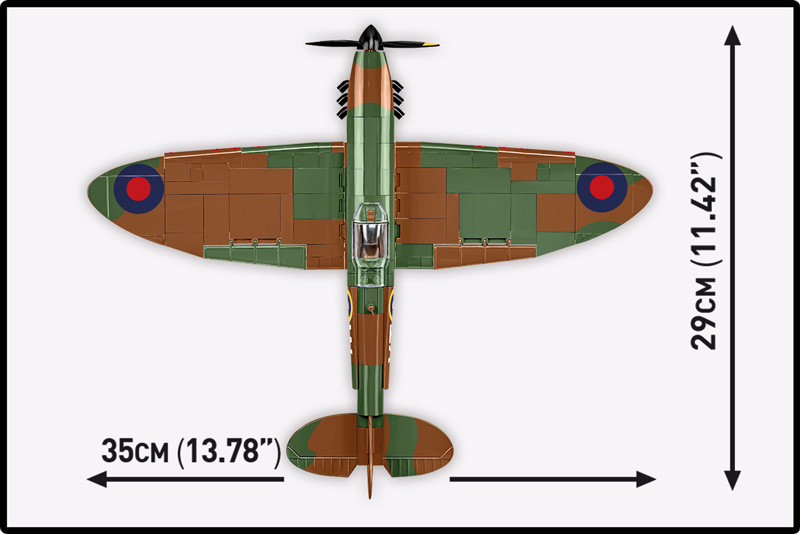 COBI 5778 Supermarine Spitfire MK II P7350