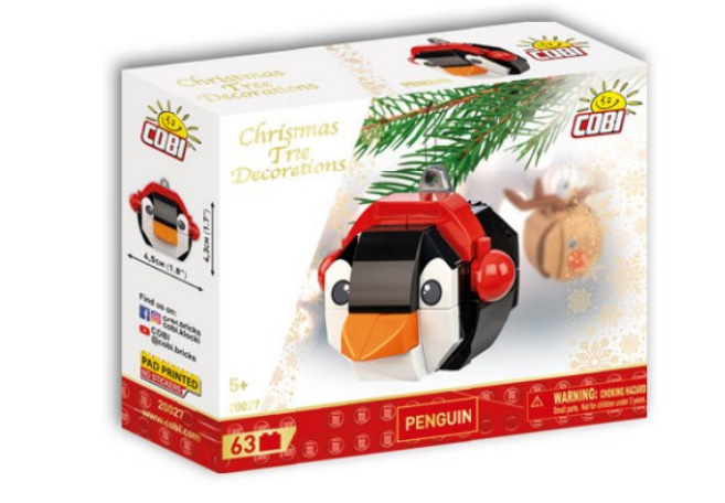 COBI 20027 Pinguin Baumschmuck