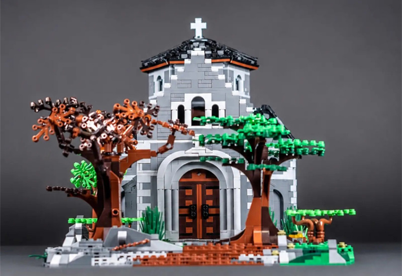 BlueBrixx Kloster Blaubrunn Kirche 109036