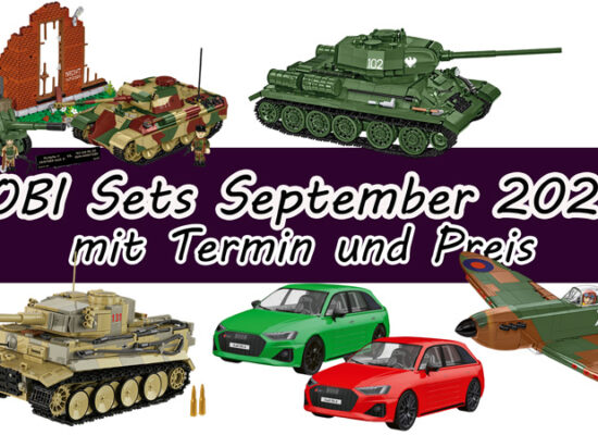 Neue Sets von COBI im September 2026 (Update) Neue Sets von COBI im September 2026 (Update)