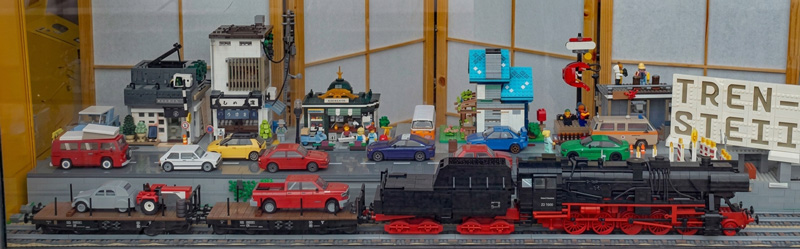 Bausteinstadt Diorama Teil 3