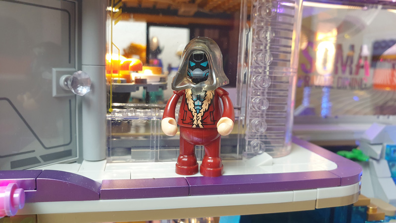 Lumibricks 17013 Cyberpunk Neon Elite Lounge Gastgeber