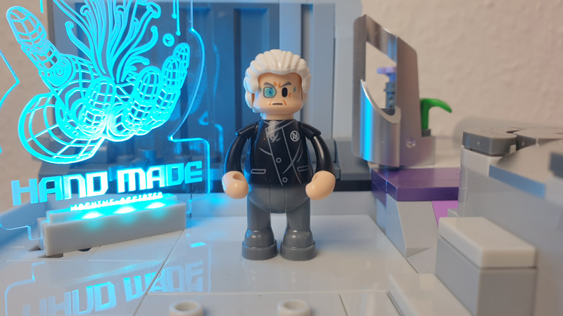 Lumibricks 17013 Cyberpunk Neon Elite Lounge Markus