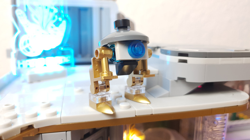 Lumibricks 17013 Cyberpunk Neon Elite Lounge Gastgeber