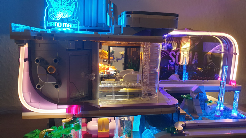 Lumibricks 17013 Cyberpunk Elite Lounge Licht