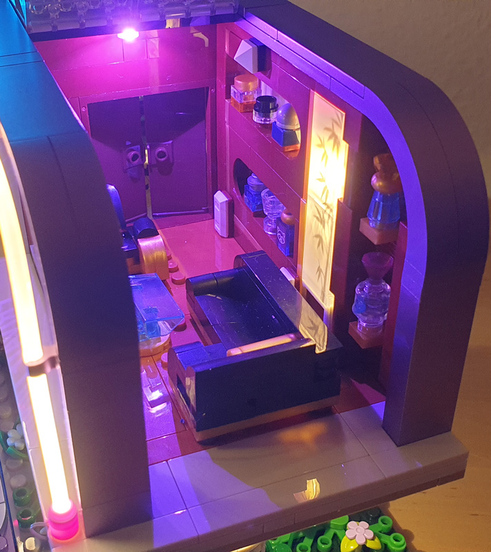 Lumibricks 17013 Cyberpunk Elite Lounge Private Spiegelsaal