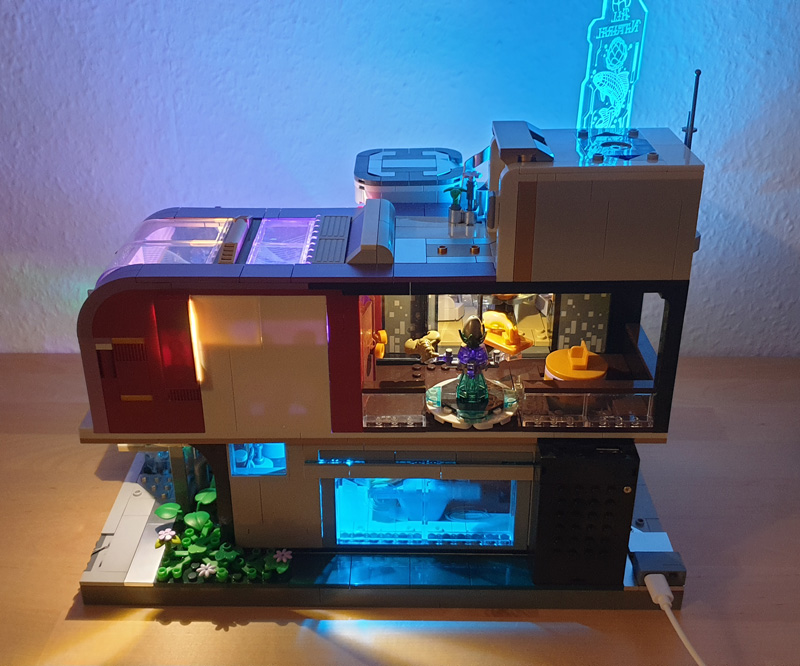 Lumibricks 17013 Cyberpunk Elite Lounge Rückseite