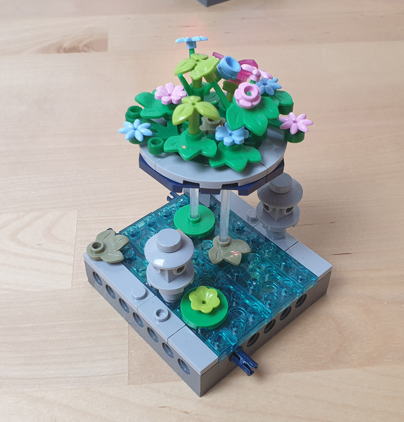 Lumibricks 17014 Cyberpunk Neon Garden gebaut