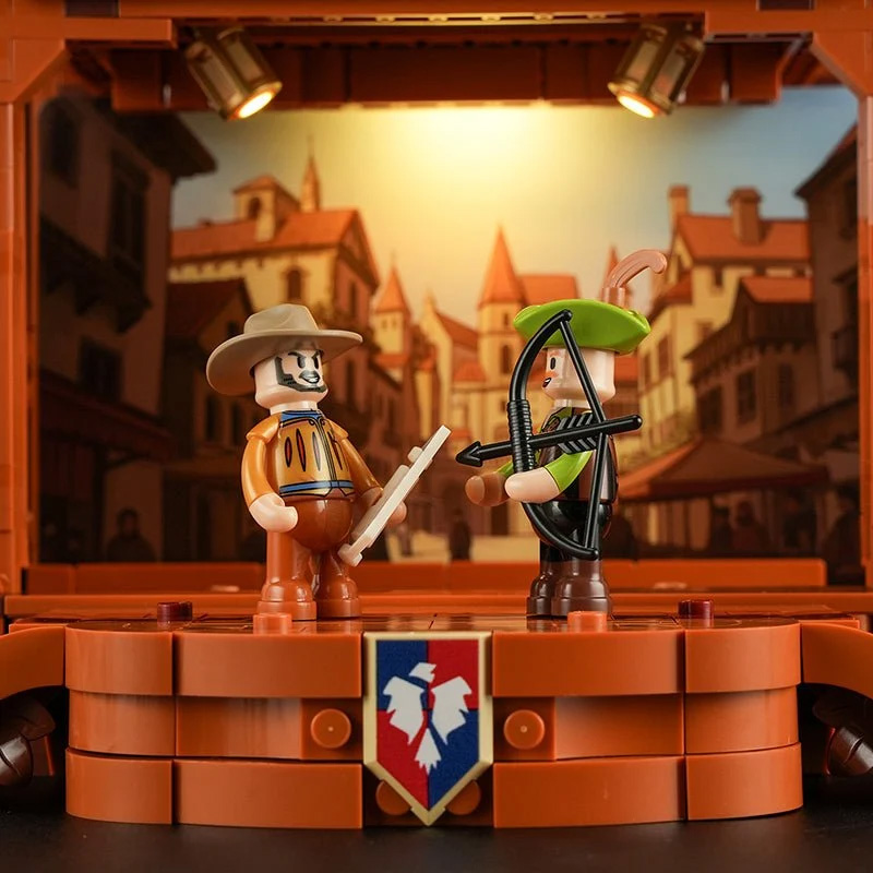 Lumibricks Mittelalterliche Truppenkutsche L9063