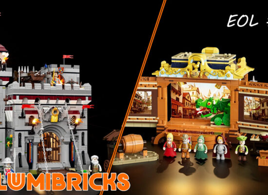 Castle Armory (12011) und Troupe Carriage (L9063) aus der Lumibricks Mittelalter-Serie sind EOL (#5) Castle Armory (12011) und Troupe Carriage (L9063) aus der Lumibricks Mittelalter-Serie sind EOL (#5)