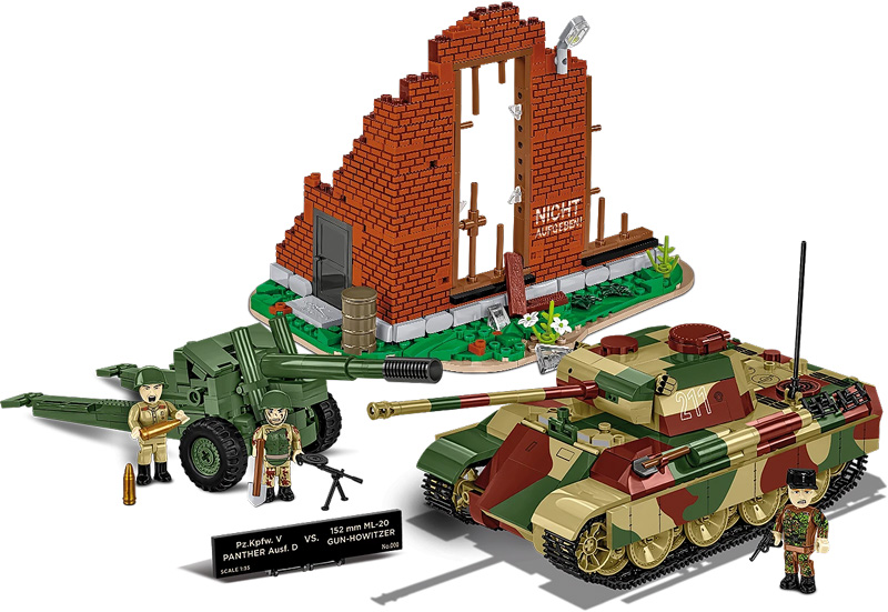 COBI 3144 Panther Ausf. D & ML 20 Limited Edition