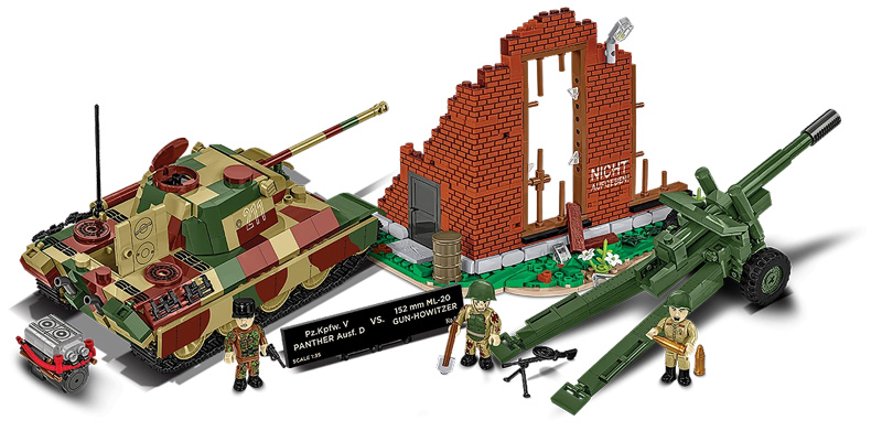 COBI 3144 Panther Ausf. D & ML 20 Limited Edition