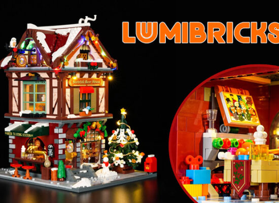 Lumibricks' erstes großes Weihnachtsset Christmas Pub (15014) bestellbar Lumibricks' erstes großes Weihnachtsset Christmas Pub (15014) bestellbar