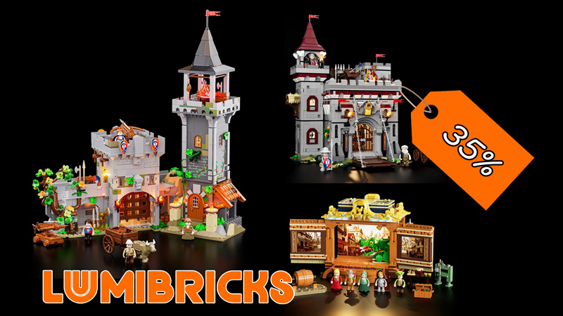 Lumibricks Mittelalter EOL Rabatt Titel