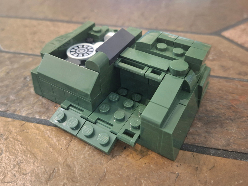 COBI 2635 M1126 Stryker Aufbau