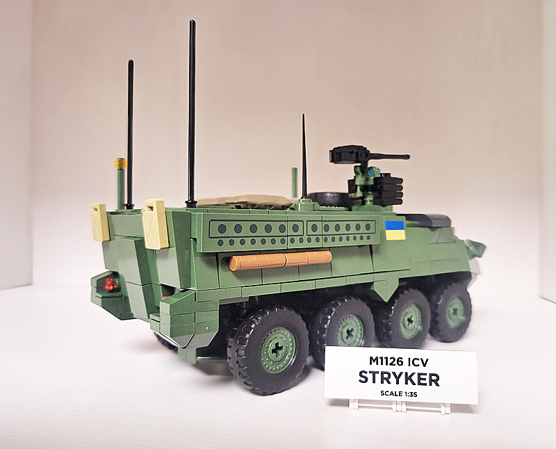 COBI 2635 M1126 Stryker gebaut
