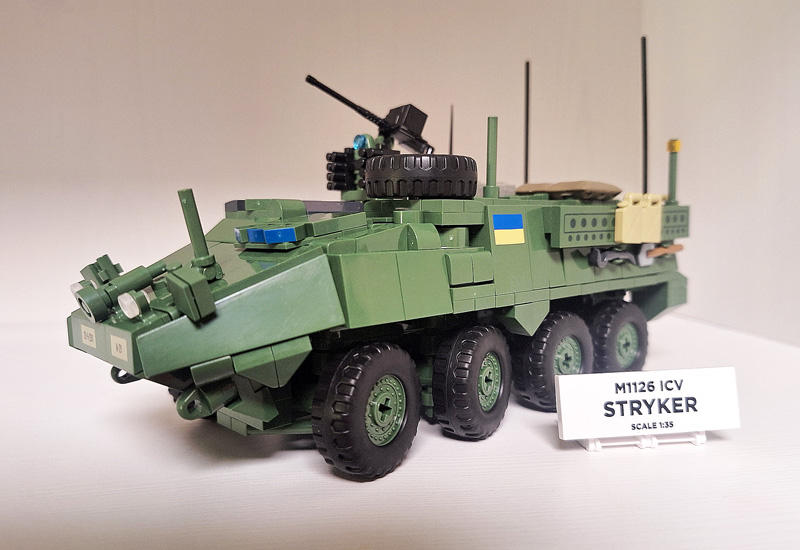 COBI 2635 M1126 Stryker gebaut