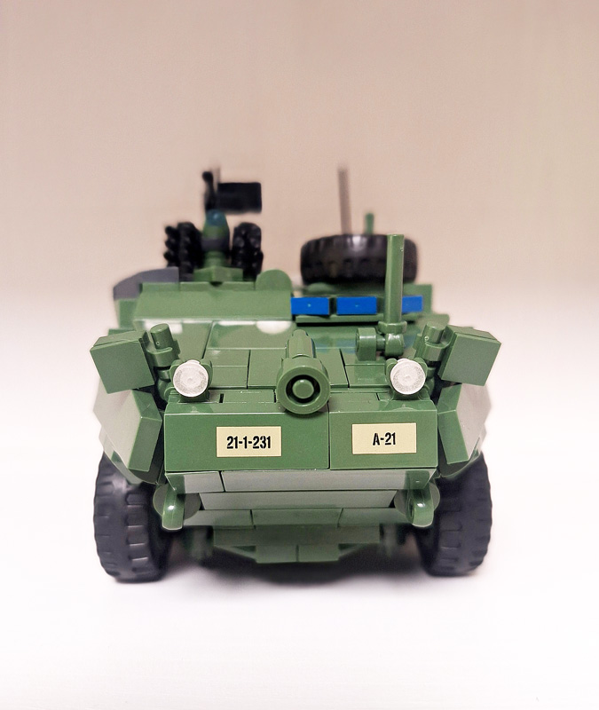 COBI 2635 M1126 Stryker gebaut