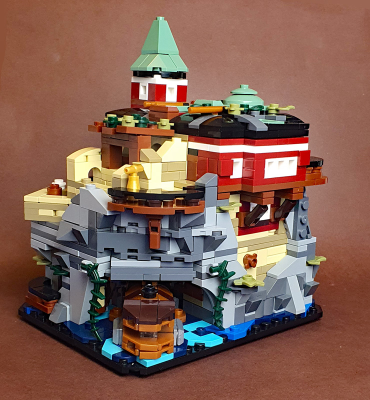 BlueBrixx Herrenhaus Adventskalender 109448 gebaut
