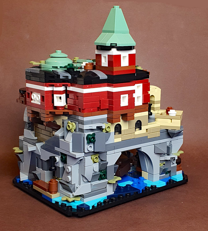 BlueBrixx Herrenhaus Adventskalender 109448 gebaut