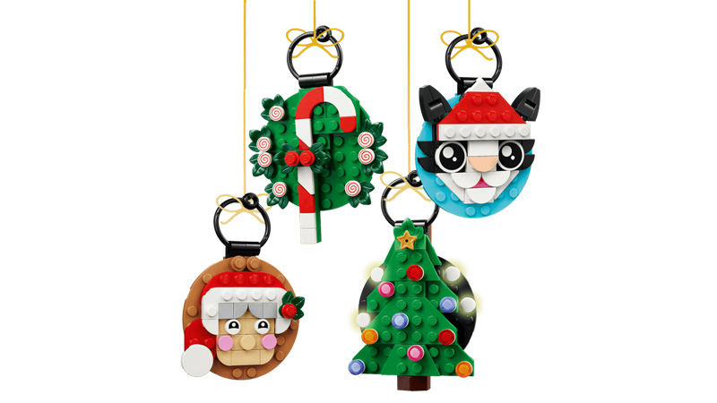 LEGO 40862 Verschiedene Weihnachtsbaumanhänger 2