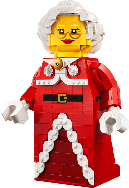 LEGO 40875 Große Frau Weihnachtsmann-Minifigur