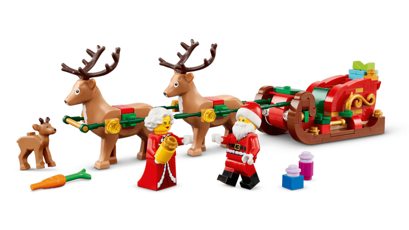 LEGO 40866 Abenteuerliche Schlittenfahrt des Weihnachtsmanns