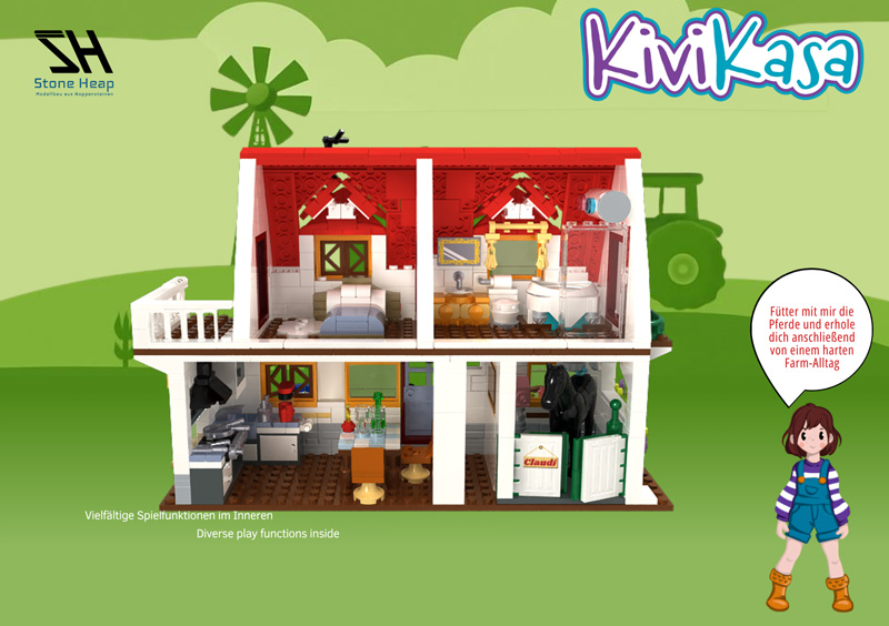 Stone Heap SH-10010 Kivi's Farmhaus