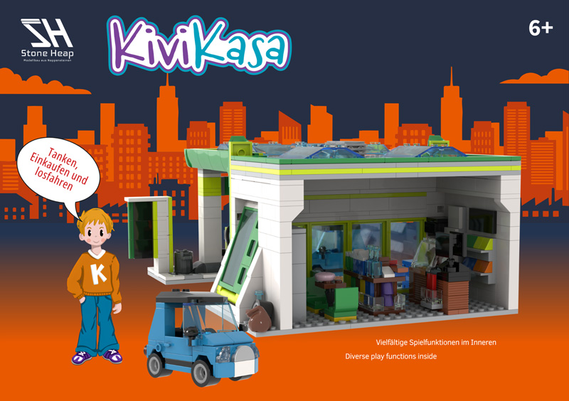 Stone Heap SH-10007 Kasa's Citytankstelle